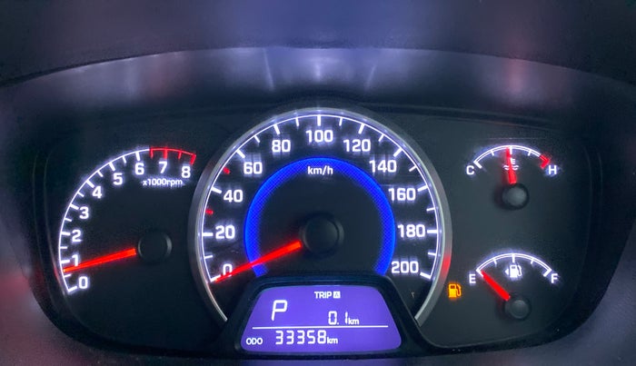2016 Hyundai Grand i10 ASTA (O) AT 1.2 KAPPA VTVT, Petrol, Automatic, 33,358 km, Odometer Image