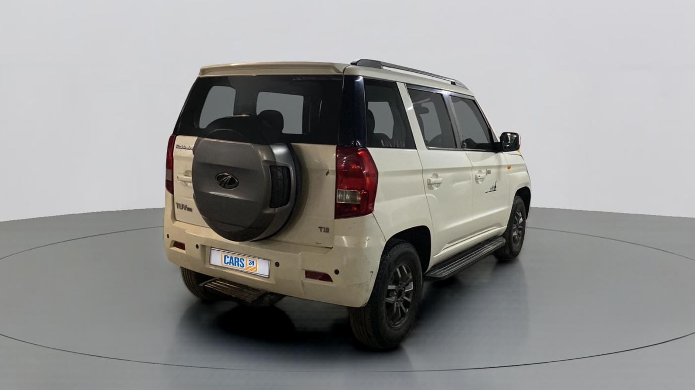 2017 Mahindra TUV300 T10, Diesel, Manual, 90,826 km, Right Back Diagonal
