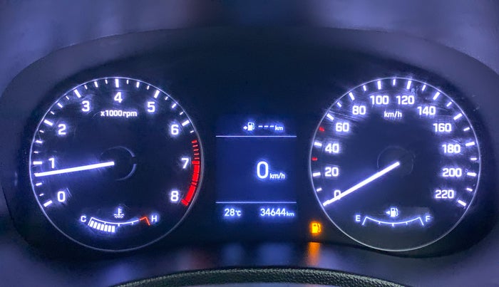 2019 Hyundai Creta SX (O) 1.6 PETROL, Petrol, Manual, 34,644 km, Odometer Image