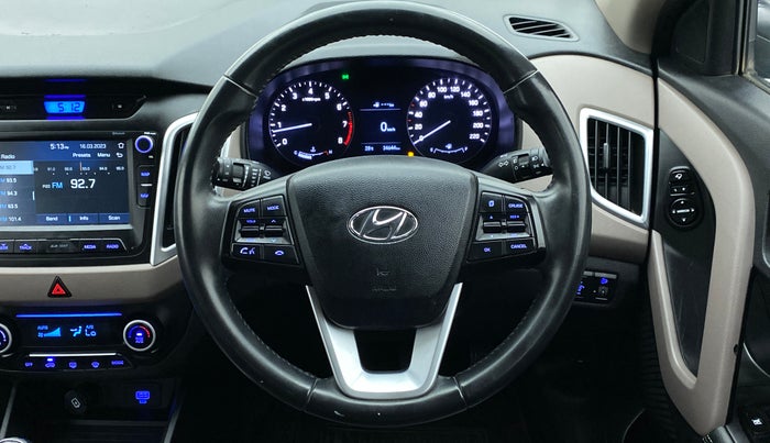 2019 Hyundai Creta SX (O) 1.6 PETROL, Petrol, Manual, 34,644 km, Steering Wheel Close Up