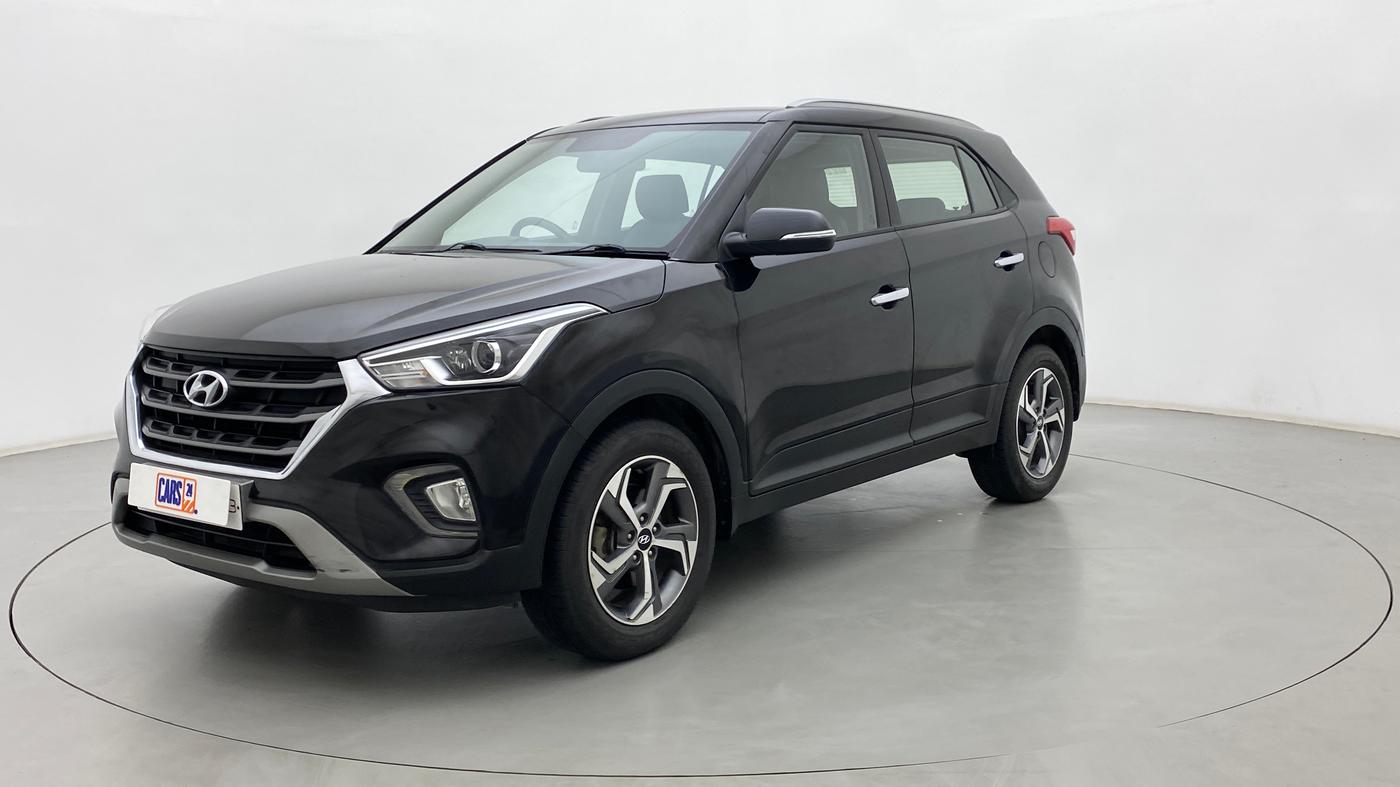 2019 Hyundai Creta SX (O) 1.6 PETROL, Petrol, Manual, 34,644 km, Left Front Diagonal