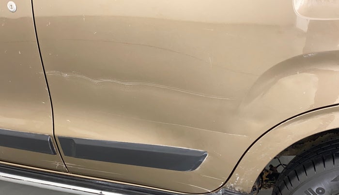 2020 Maruti New Wagon-R LXI CNG 1.0, CNG, Manual, 75,415 km, Rear left door - Minor scratches