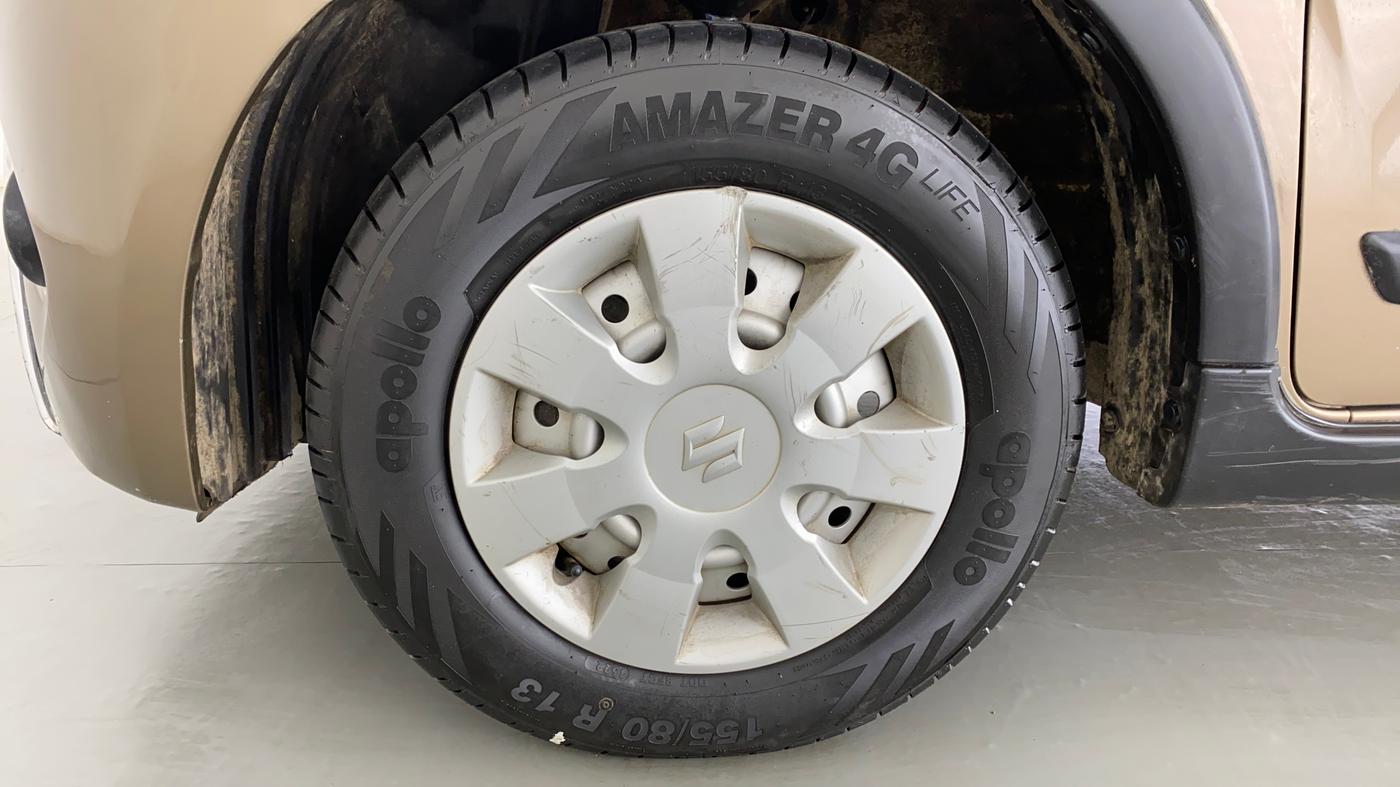 2020 Maruti New Wagon-R LXI CNG 1.0, CNG, Manual, 75,415 km, Left Front Wheel