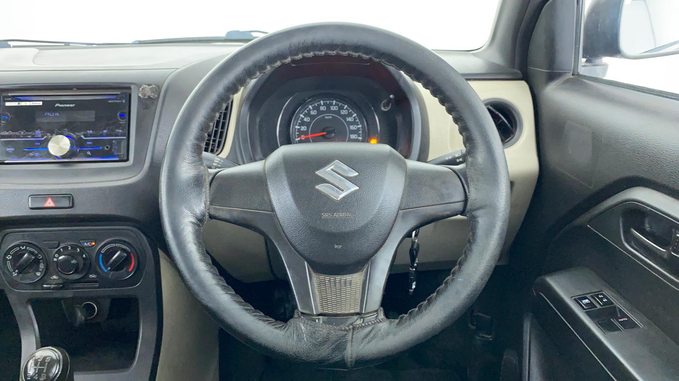 2020 Maruti New Wagon-R LXI CNG 1.0, CNG, Manual, 75,415 km, Steering Wheel Close Up
