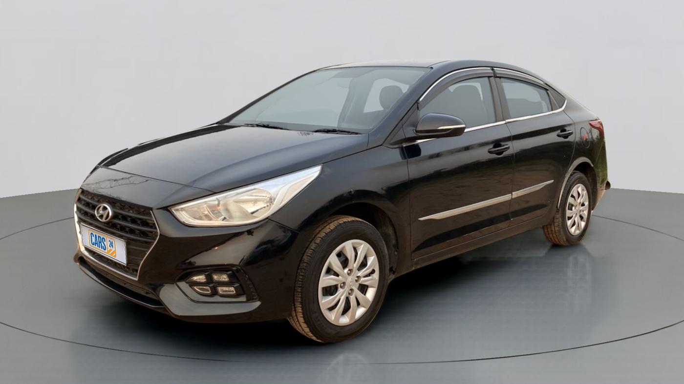 2019 Hyundai Verna 1.4 E PETROL, Petrol, Manual, 47,462 km, Left Front Diagonal