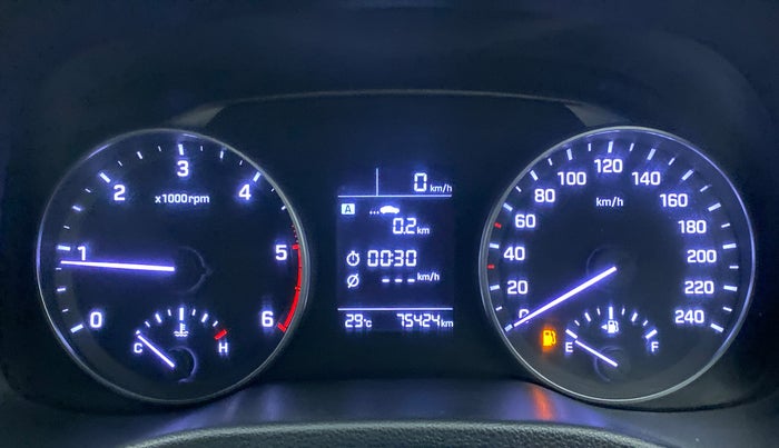 2016 Hyundai New Elantra 1.6 SX MT DIESEL, Diesel, Manual, 75,423 km, Odometer Image