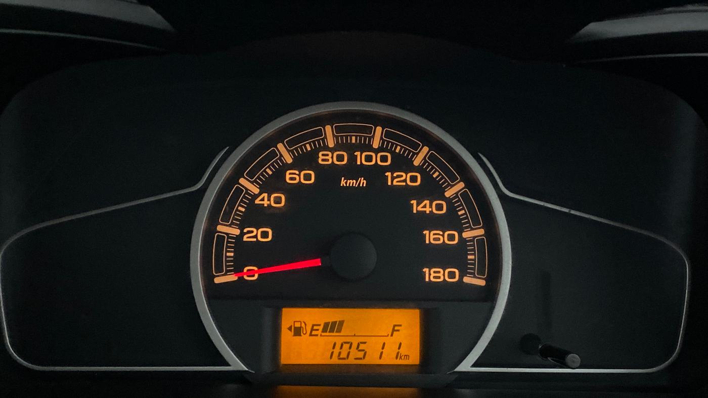 2019 Maruti Alto LXI, Petrol, Manual, 10,511 km, Odometer Image