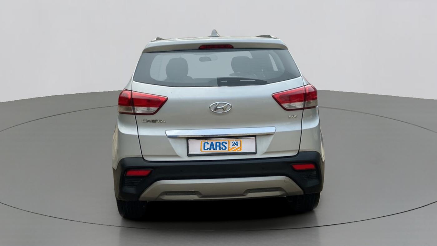 2018 Hyundai Creta SX AT 1.6 DIESEL, Diesel, Automatic, 57,263 km, Back/Rear