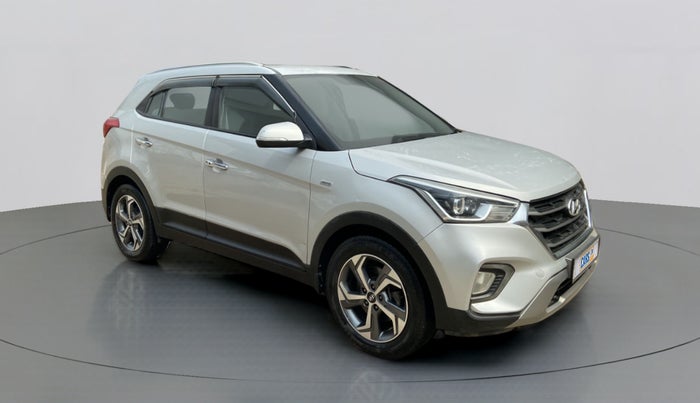 2018 Hyundai Creta SX AT 1.6 DIESEL, Diesel, Automatic, 57,263 km, Right Front Diagonal