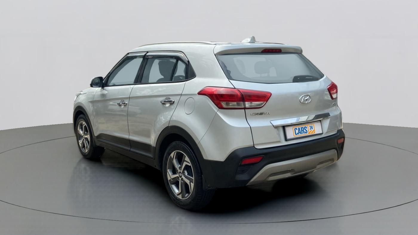 2018 Hyundai Creta SX AT 1.6 DIESEL, Diesel, Automatic, 57,263 km, Left Back Diagonal