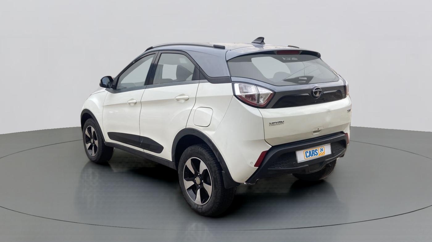2019 Tata NEXON XZA PLUS PETROL, Petrol, Automatic, 23,457 km, Left Back Diagonal