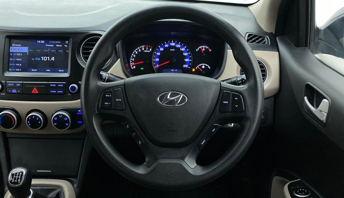 2018 Hyundai Xcent SX 1.2, Petrol, Manual, 74,545 km, Steering Wheel Close Up