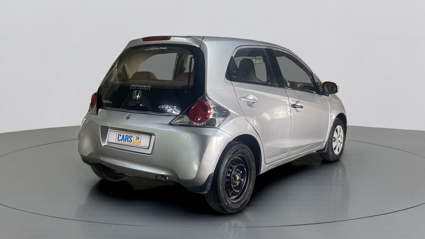 2013 Honda Brio EX MT, Petrol, Manual, 81,669 km, Right Back Diagonal