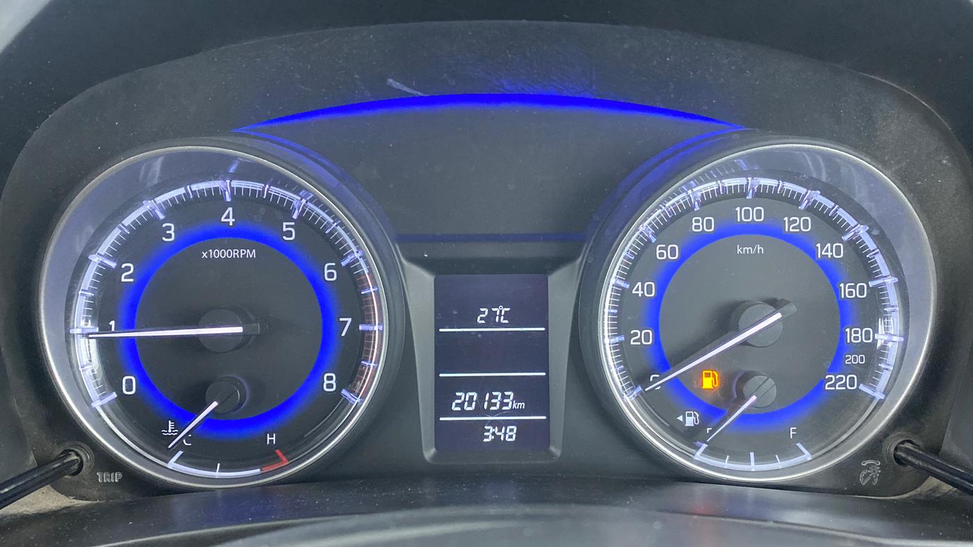2017 Maruti Baleno DELTA PETROL 1.2, Petrol, Manual, 21,267 km, Odometer Image
