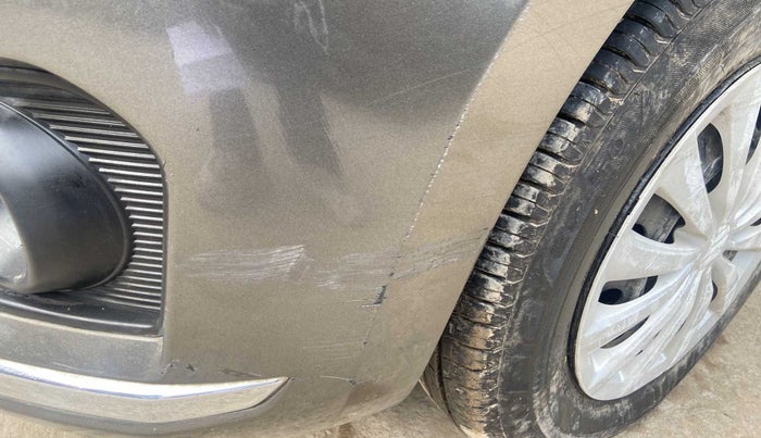 2017 Maruti Dzire VXI, Petrol, Manual, 48,791 km, Front bumper - Minor scratches