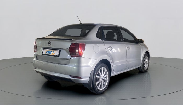 2018 Volkswagen Ameo HIGHLINE PLUS 1.5L 16 ALLOY, Diesel, Manual, 51,048 km, Right Back Diagonal