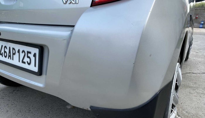 2015 Maruti Celerio VXI, Petrol, Manual, 76,415 km, Rear bumper - Minor scratches