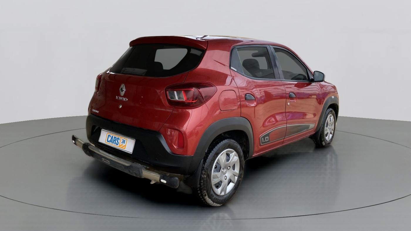 2020 Renault Kwid 1.0 RXT Opt, Petrol, Manual, 9,693 km, Right Back Diagonal