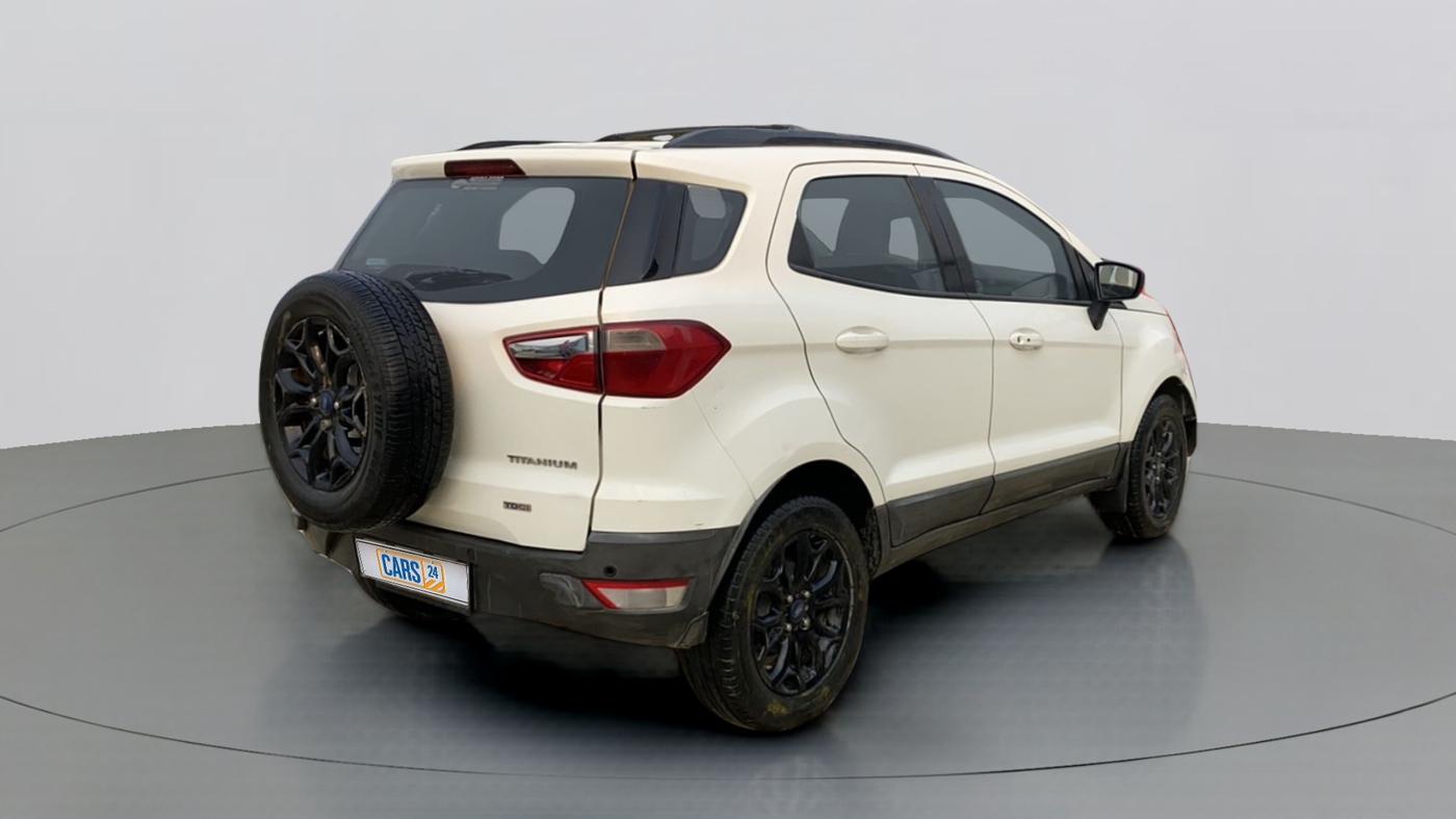2016 Ford Ecosport TITANIUM 1.5L DIESEL BLACK EDITION, Diesel, Manual, 50,338 km, Right Back Diagonal
