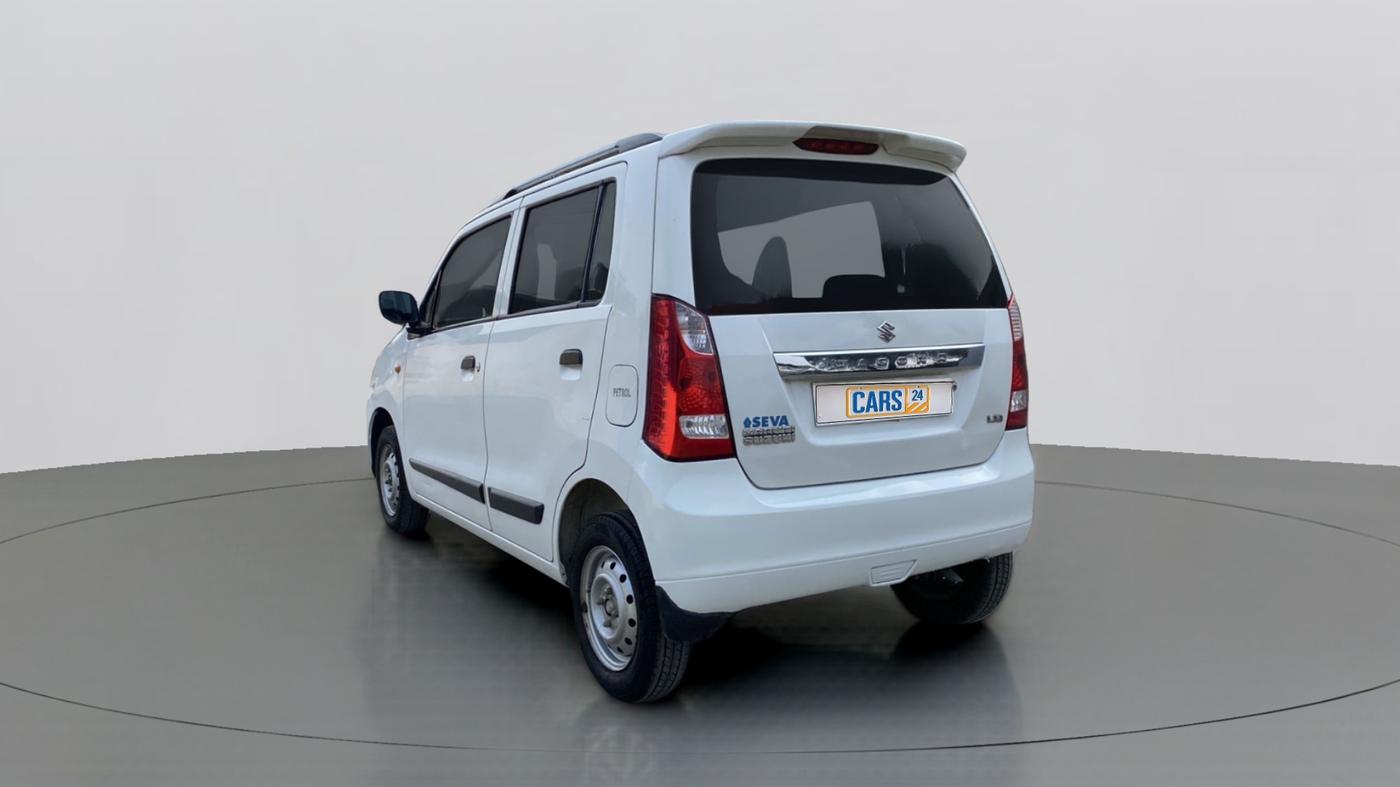 2014 Maruti Wagon R 1.0 LXI, Petrol, Manual, 41,387 km, Left Back Diagonal