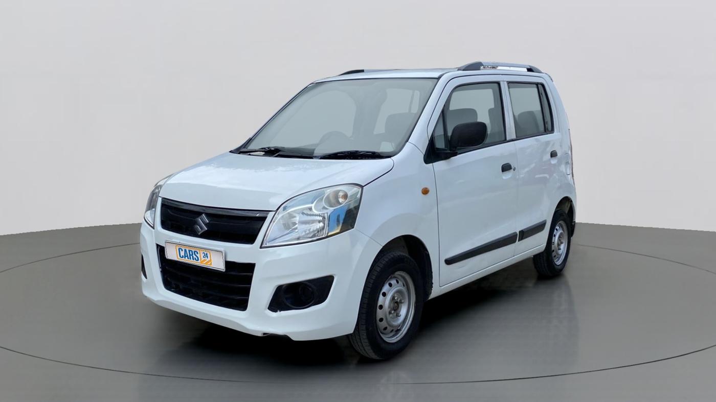 2014 Maruti Wagon R 1.0 LXI, Petrol, Manual, 41,387 km, Left Front Diagonal