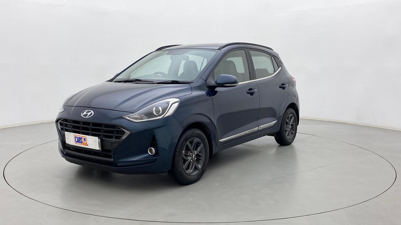 2020 Hyundai GRAND I10 NIOS SPORTZ AMT 1.2 KAPPA VTVT, Petrol, Automatic, 54,078 km, Left Front Diagonal