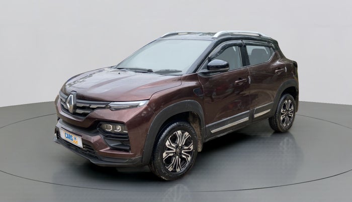 2021 Renault Kiger RXZ AMT, Petrol, Automatic, 11,244 km, Left Front Diagonal