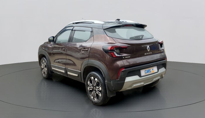 2021 Renault Kiger RXZ AMT, Petrol, Automatic, 11,244 km, Left Back Diagonal