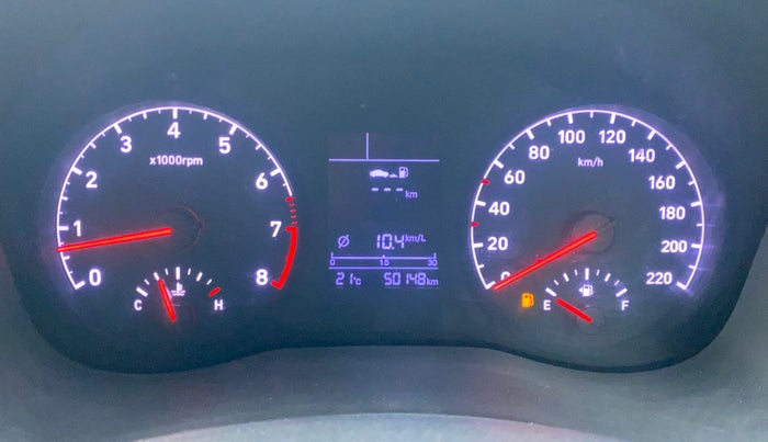 2018 Hyundai Verna 1.6 VTVT SX, Petrol, Manual, 50,169 km, Odometer Image