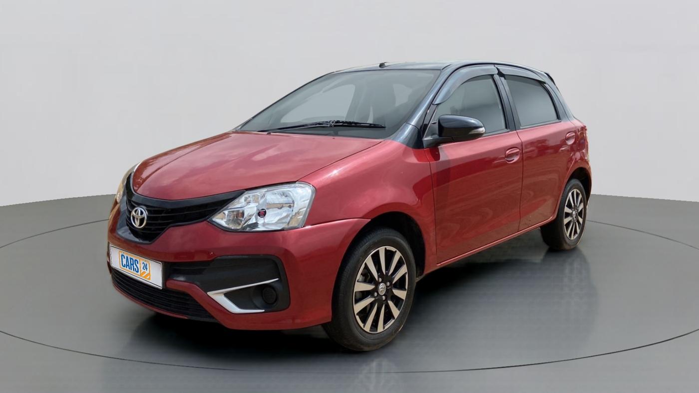 2019 Toyota Etios Liva V DUAL TONE, Petrol, Manual, 40,853 km, Left Front Diagonal
