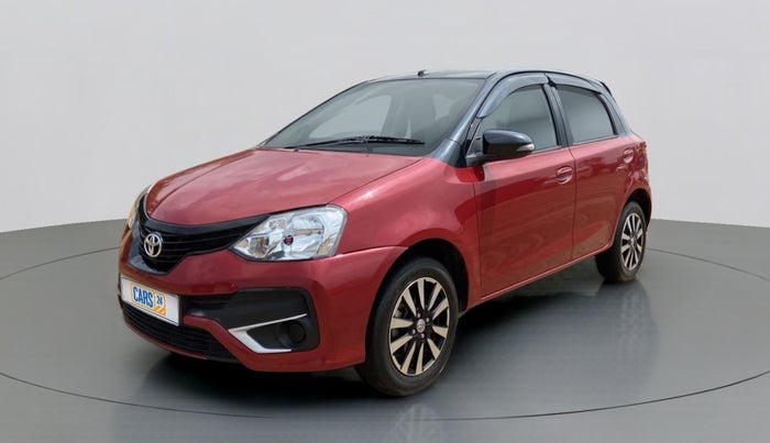 2019 Toyota Etios Liva V DUAL TONE, Petrol, Manual, 40,853 km, Left Front Diagonal