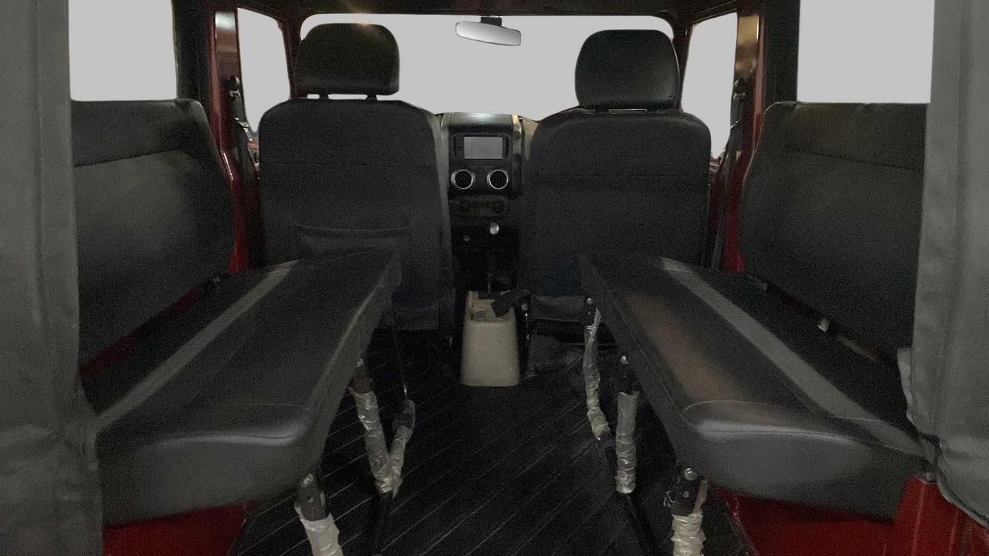2017 Mahindra Thar CRDE 4X4 AC, Diesel, Manual, 59,796 km, Right Side Rear Door Cabin