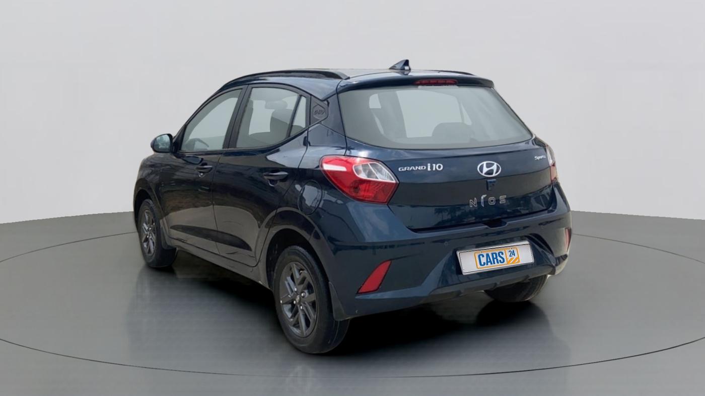 2020 Hyundai GRAND I10 NIOS SPORTZ 1.2 KAPPA VTVT, Petrol, Manual, 28,929 km, Left Back Diagonal