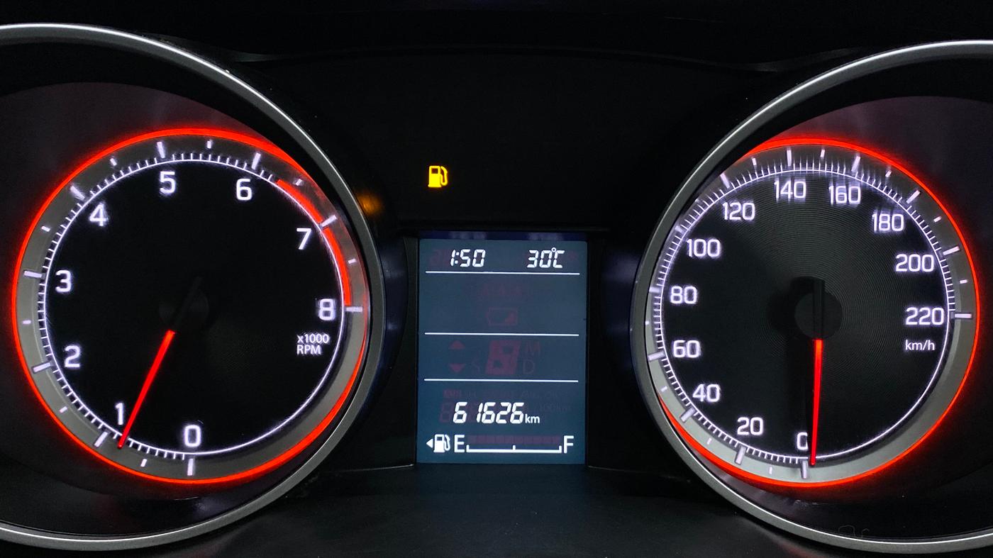 2020 Maruti Swift ZXI, Petrol, Manual, 61,625 km, Odometer Image
