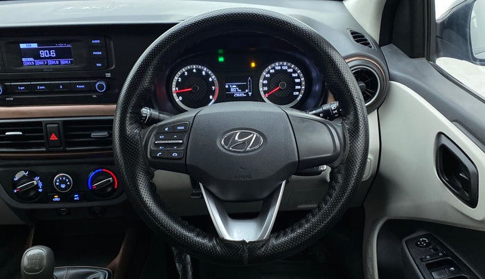 2021 Hyundai AURA S 1.2, Petrol, Manual, 29,689 km, Steering Wheel Close Up