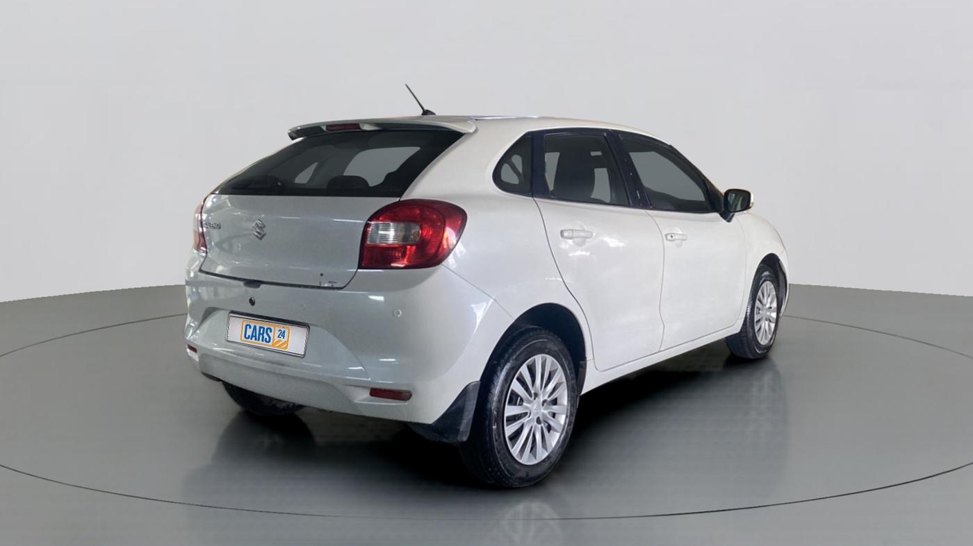 2019 Maruti Baleno DELTA PETROL 1.2, Petrol, Manual, 34,396 km, Right Back Diagonal