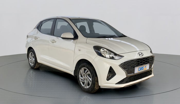 2021 Hyundai AURA S 1.2 CNG, CNG, Manual, 76,518 km, Right Front Diagonal