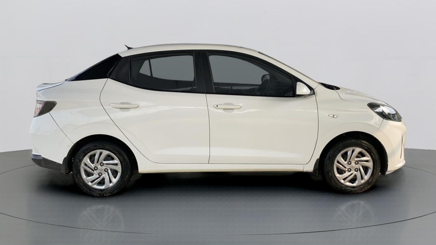 2021 Hyundai AURA S 1.2 CNG, CNG, Manual, 76,518 km, Right Side View