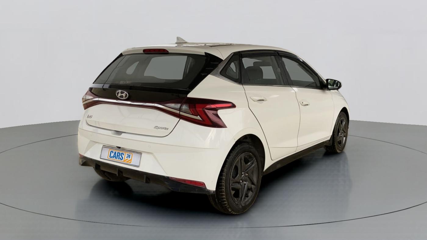2021 Hyundai NEW I20 SPORTZ 1.2 MT, Petrol, Manual, 37,099 km, Right Back Diagonal