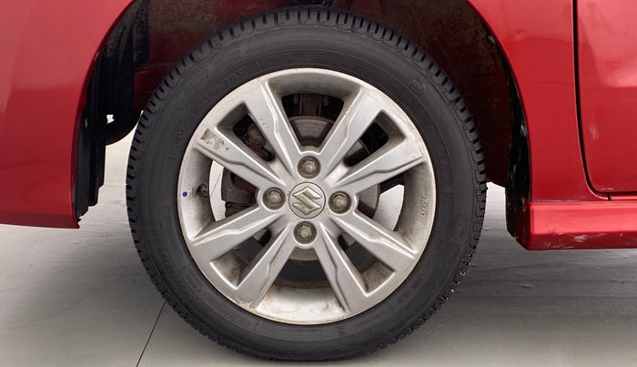 2013 Maruti Wagon R Stingray VXI, Petrol, Manual, 78,559 km, Left Front Wheel