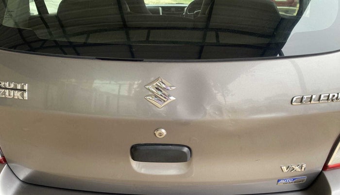 2015 Maruti Celerio VXI AMT, Petrol, Automatic, 76,943 km, Dicky (Boot door) - Slightly dented