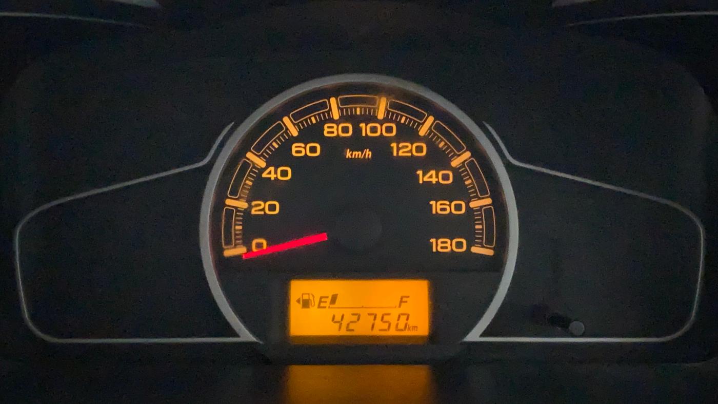 2020 Maruti Alto VXI, Petrol, Manual, 42,801 km, Odometer Image