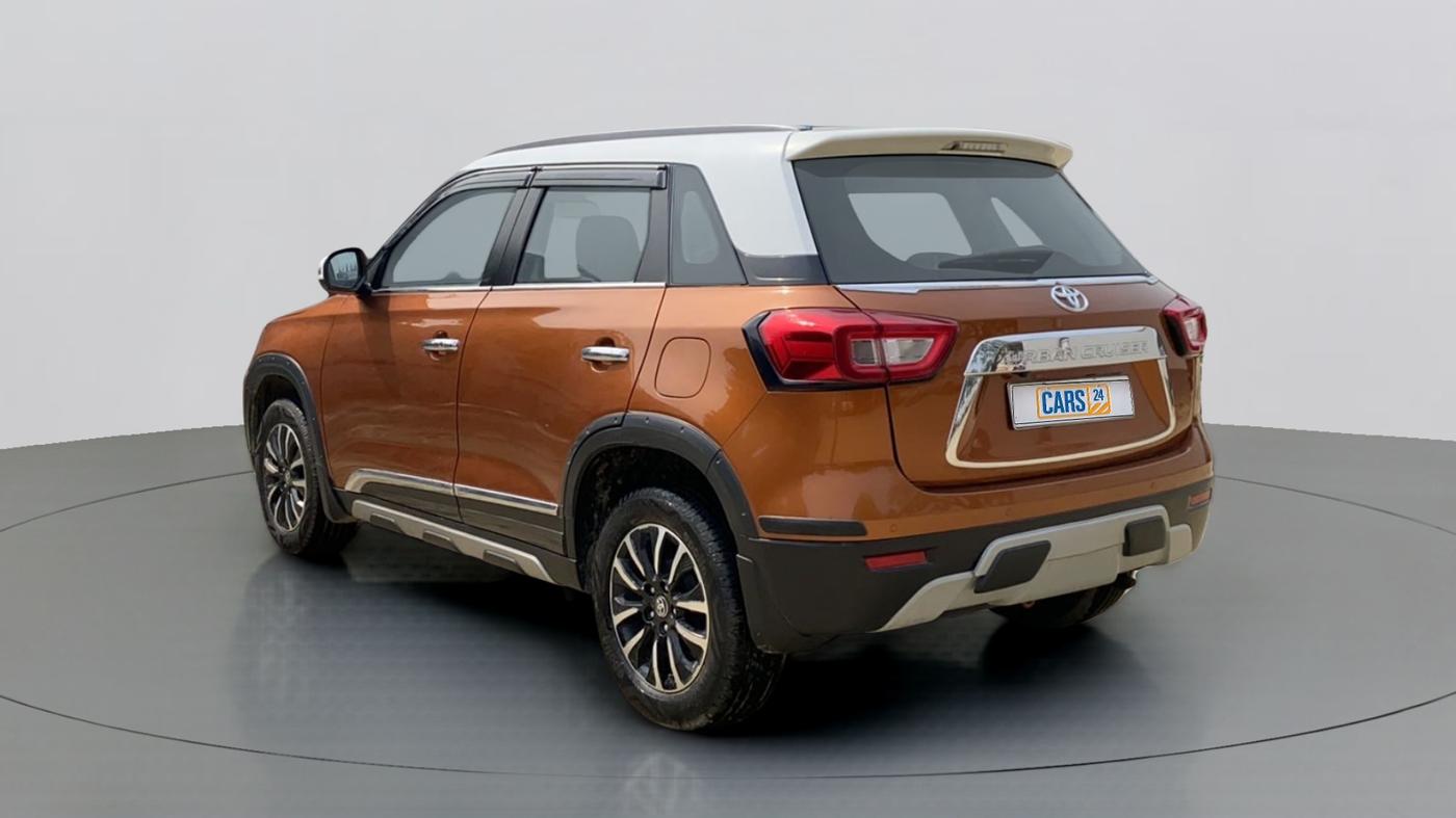2020 Toyota URBAN CRUISER PREMIUM GRADE AT DUAL TONE, Petrol, Automatic, 16,755 km, Left Back Diagonal