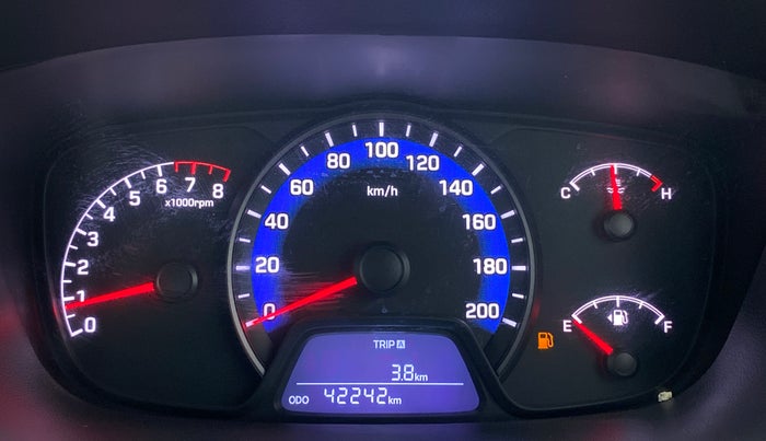 2014 Hyundai Xcent S 1.2, Petrol, Manual, 42,242 km, Odometer Image