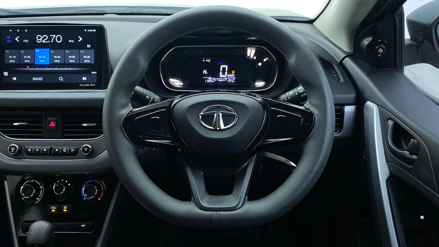 2021 Tata NEXON XMA PETROL, Petrol, Automatic, 11,395 km, Steering Wheel Close Up