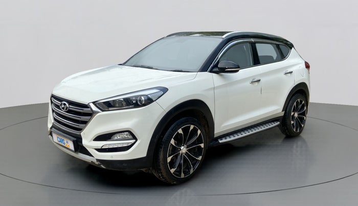 2016 Hyundai Tucson GLS 2WD AT PETROL, Petrol, Automatic, 75,193 km, Left Front Diagonal