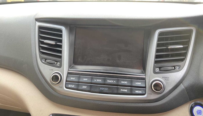 2016 Hyundai Tucson GLS 2WD AT PETROL, Petrol, Automatic, 75,193 km, Infotainment system - GPS Card not working/missing