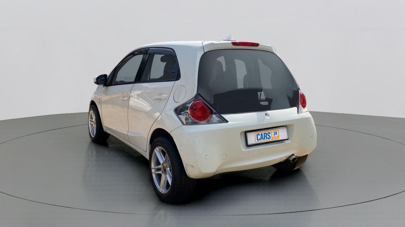 2015 Honda Brio S MT, Petrol, Manual, 84,226 km, Left Back Diagonal