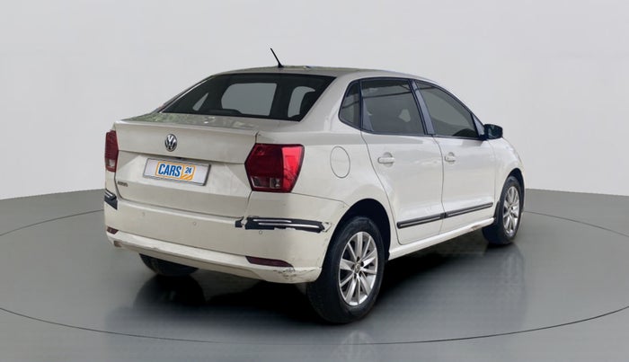 2016 Volkswagen Ameo HIGHLINE 1.2, Petrol, Manual, 83,810 km, Right Back Diagonal