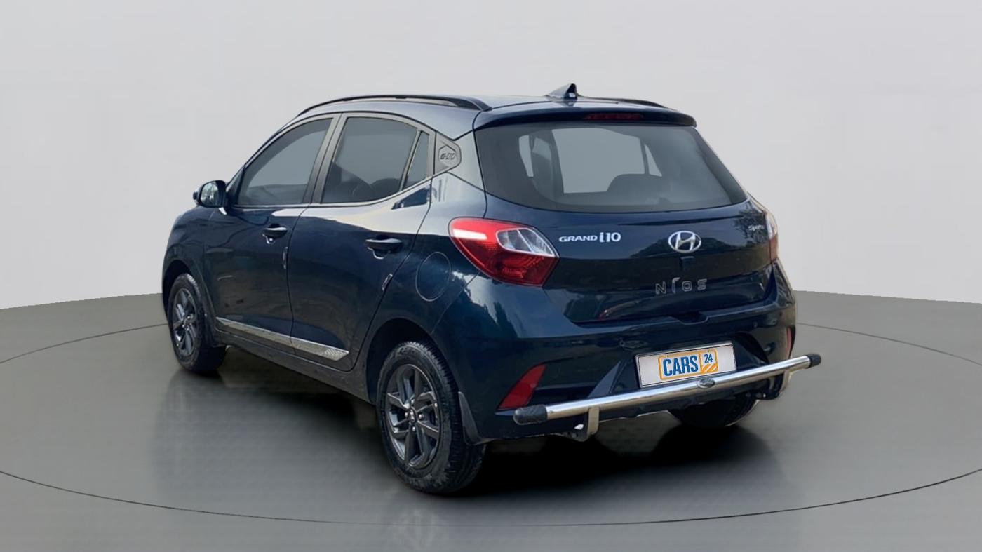 2021 Hyundai GRAND I10 NIOS SPORTZ 1.2 KAPPA VTVT CNG, CNG, Manual, 32,288 km, Left Back Diagonal